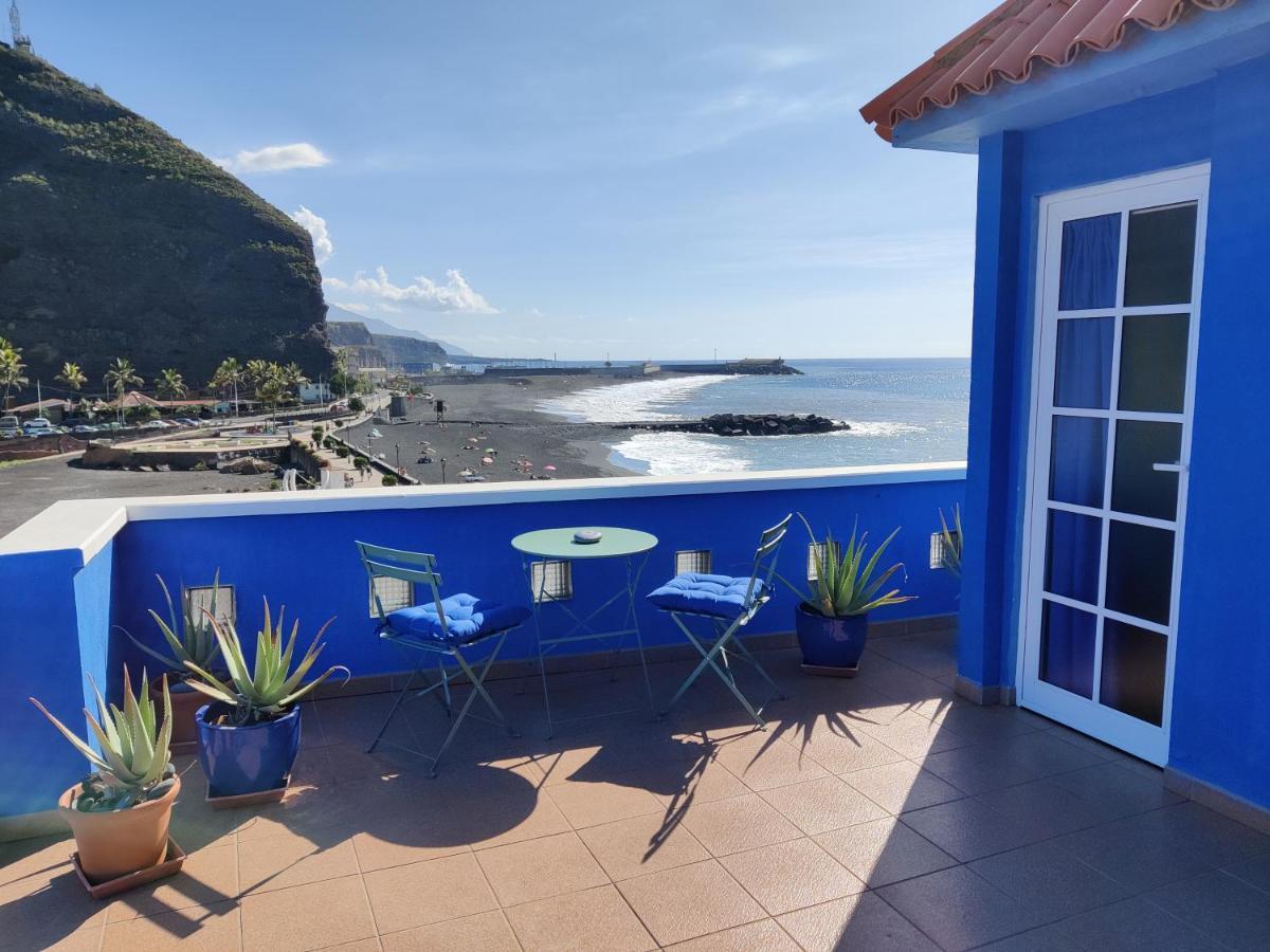 Dachterrassenwohnung Puerto Tazacorte Buitenkant foto